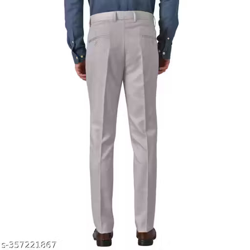 ARDLOR Formal Pant For Mens Blue Trouser For Men's