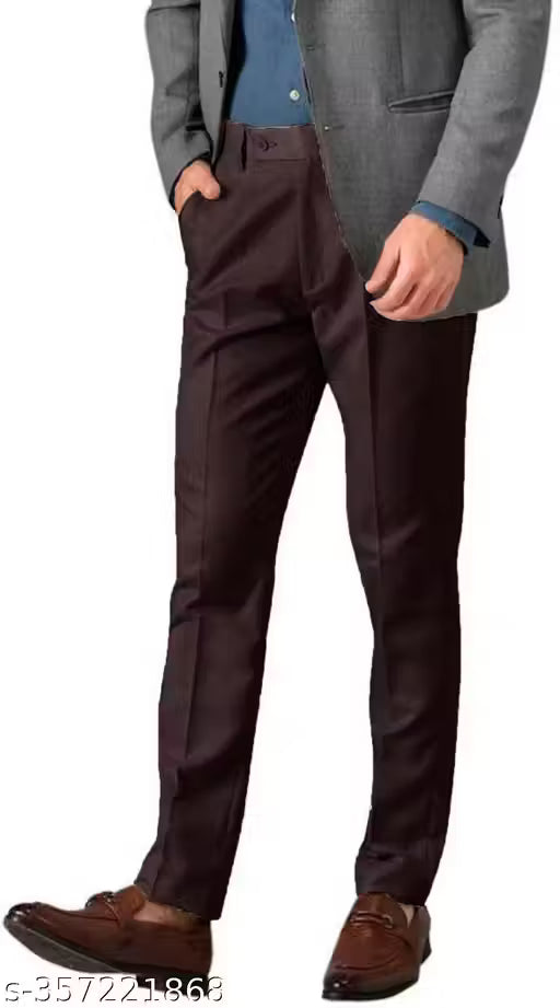 ARDLOR Formal Pant For Mens Blue Trouser For Men's
