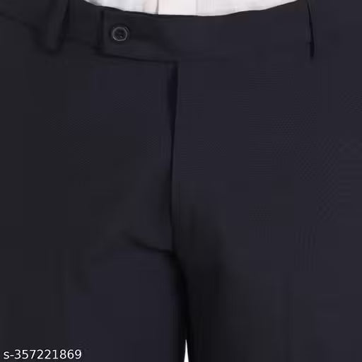 ARDLOR Formal Pant For Mens Blue Trouser For Men's