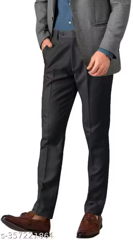 ARDLOR Formal Pant For Mens Blue Trouser For Men's